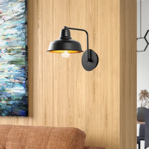 Opviq Nástenná lampa Berceste II čierna