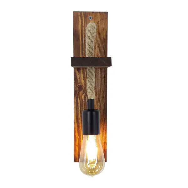 Opviq Nástenná lampa Aplik I hnedá