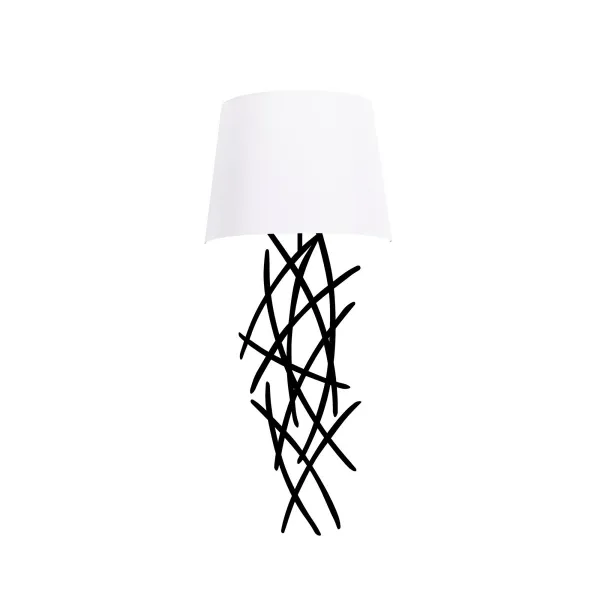 Opviq Nástenná lampa Asaf I biela