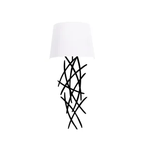 Opviq Nástenná lampa Asaf I biela