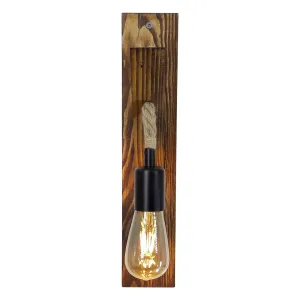 Opviq Nástenná lampa Aplik II hnedá