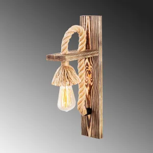 Opviq Nástenná lampa Erebos III prírodná