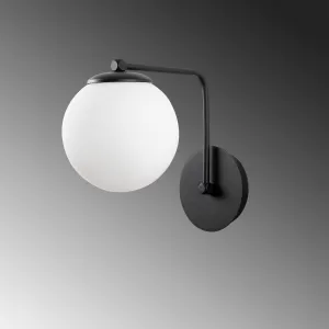 Opviq Nástenná lampa Daisy čierna