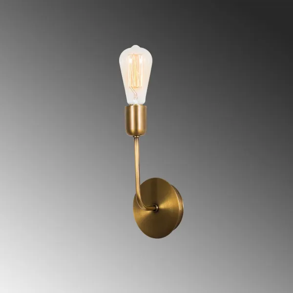 Opviq Nástenná lampa Dartini III mosadz