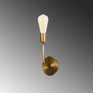 Opviq Nástenná lampa Dartini III mosadz