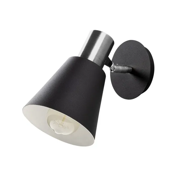 Opviq Nástenná lampa Kem I čierna