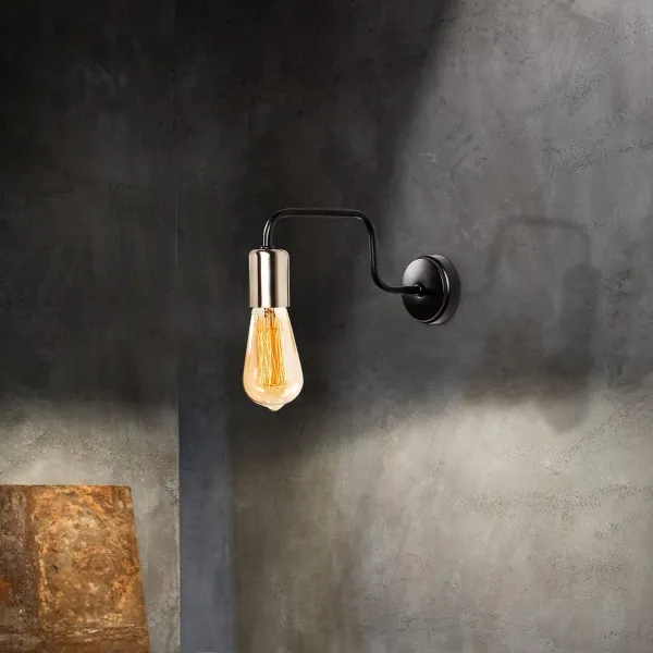 Opviq Nástenná lampa Denge I čierna