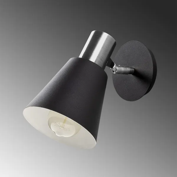 Opviq Nástenná lampa Kem I čierna