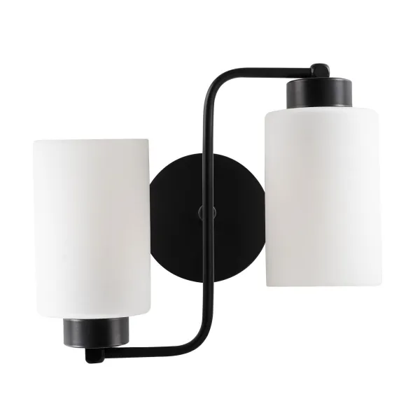 Opviq Nástenná lampa Balcova III čierna