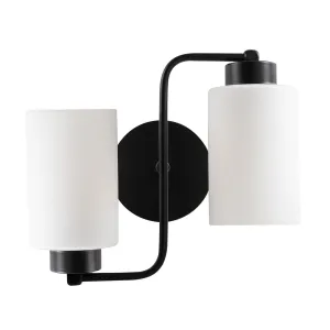 Opviq Nástenná lampa Balcova III čierna