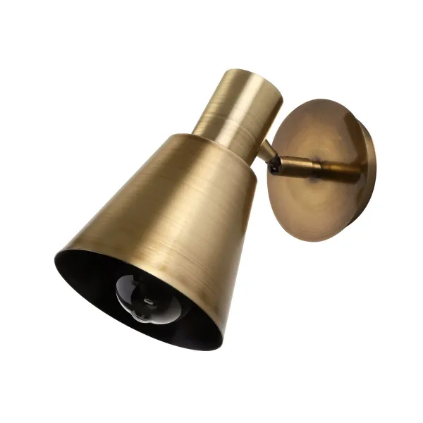 Opviq Nástenná lampa Kem I zlatá
