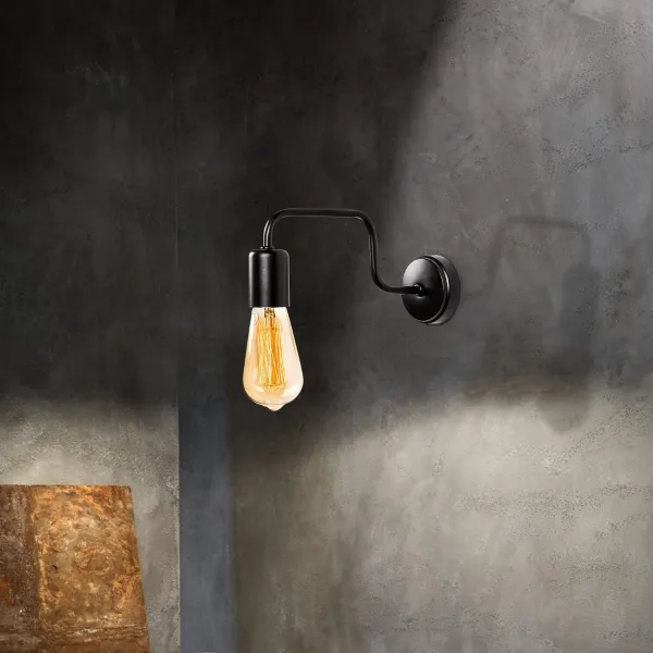 Opviq Nástenná lampa Denge II čierna