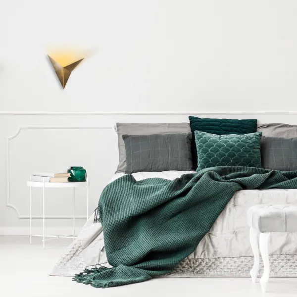 Opviq Nástenná lampa Bird mosadz
