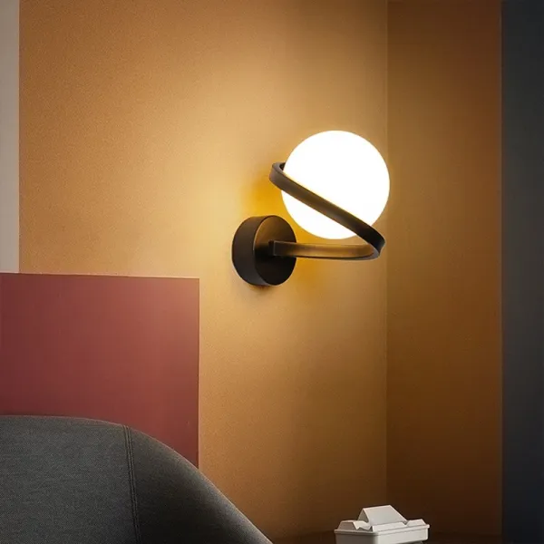 TooLight Nástenná lampa KINKIET STYLE X čierna