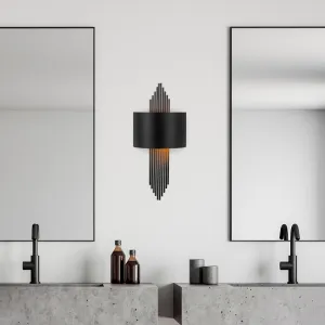 Opviq Nástenná lampa Lady čierna