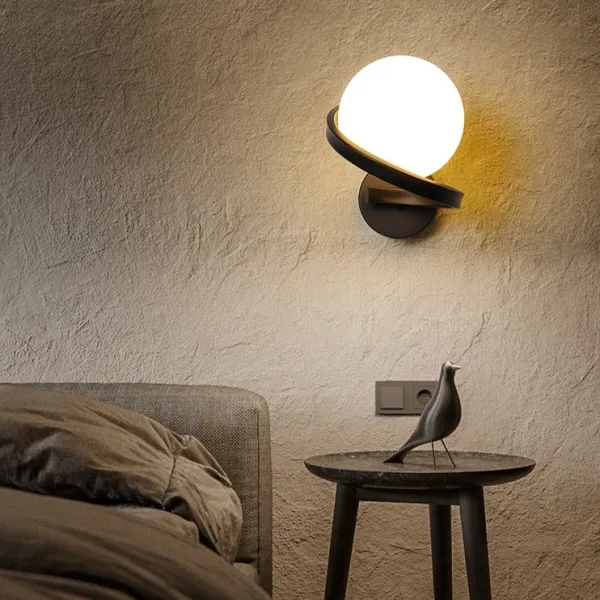 TooLight Nástenná lampa KINKIET STYLE X čierna
