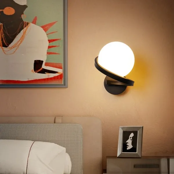TooLight Nástenná lampa KINKIET STYLE X čierna