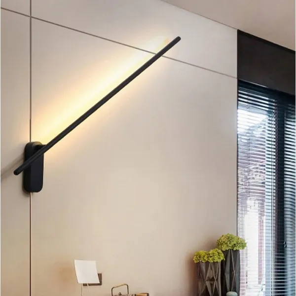 TooLight Nástenná lampa Kinkiet II čierna