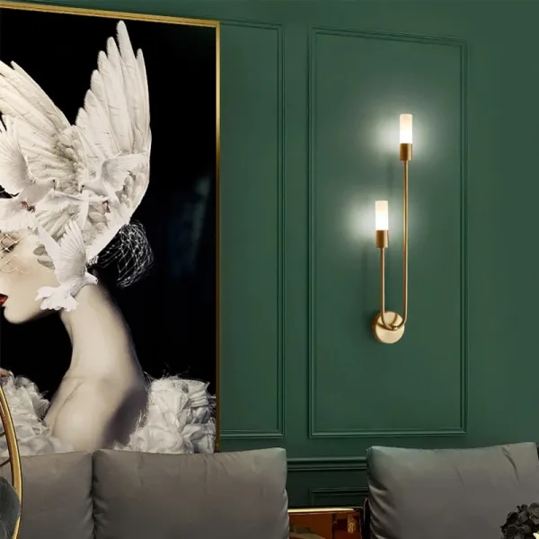 TooLight Nástenná lampa KINKIET STYLE XIV zlatá