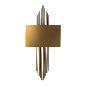 Opviq Nástenná lampa Miko II mosadz