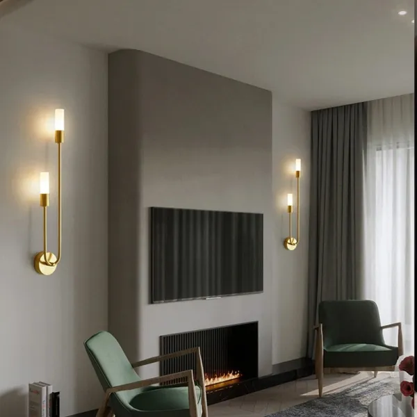 TooLight Nástenná lampa KINKIET STYLE XIV zlatá