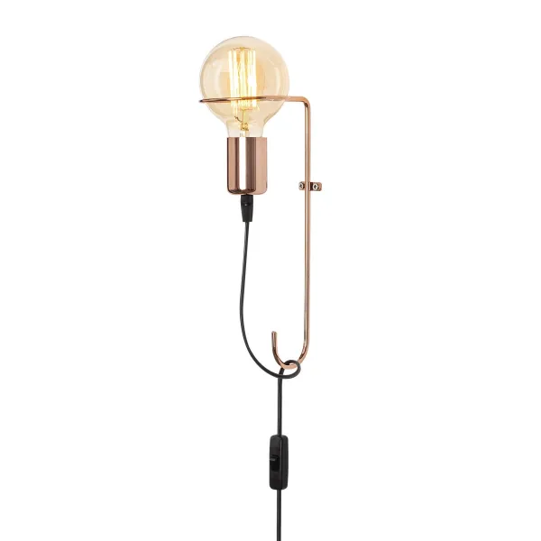Opviq Nástenná lampa Pota medená