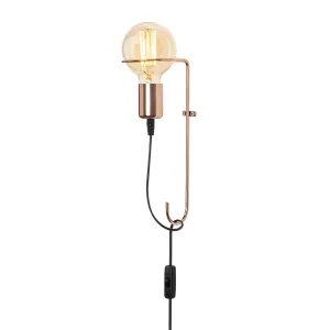 Opviq Nástenná lampa Pota medená