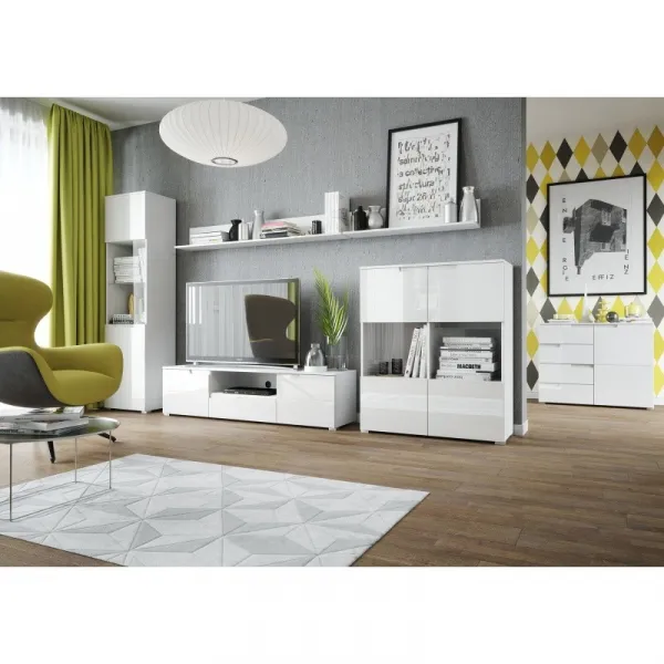 Szynaka Komoda SELENE 5 |  biela