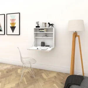 Hanah Home Nástenná polica Optimum biela