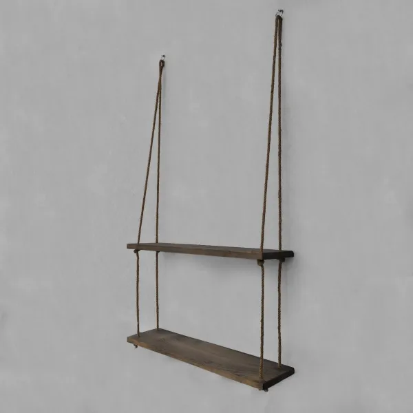 Hanah Home Nástenná polica Shelf I orech