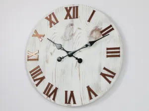 ModernClock Nástenné hodiny Denny hnedé