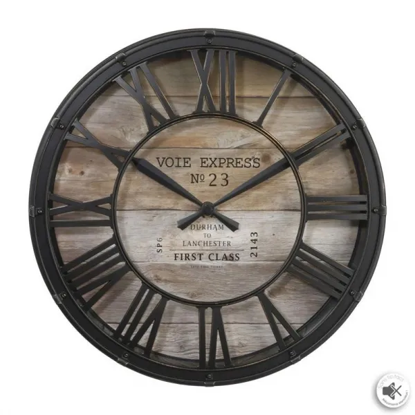 DekorStyle Nástenné hodiny Voie Express 39 cm