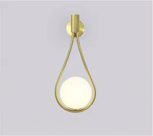 TooLight Nástenné svietidlo Ball 40 cm zlaté