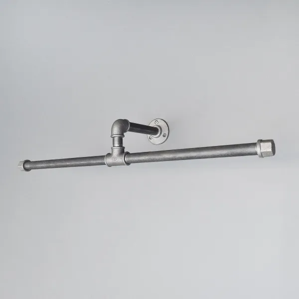 Kalune Design Nástenný vešiak BORURAF 60 cm čierny