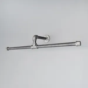 Kalune Design Nástenný vešiak BORURAF 60 cm čierny