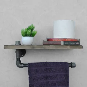 Kalune Design Nástenný vešiak BoruRaf XXXV čierny/hnedý