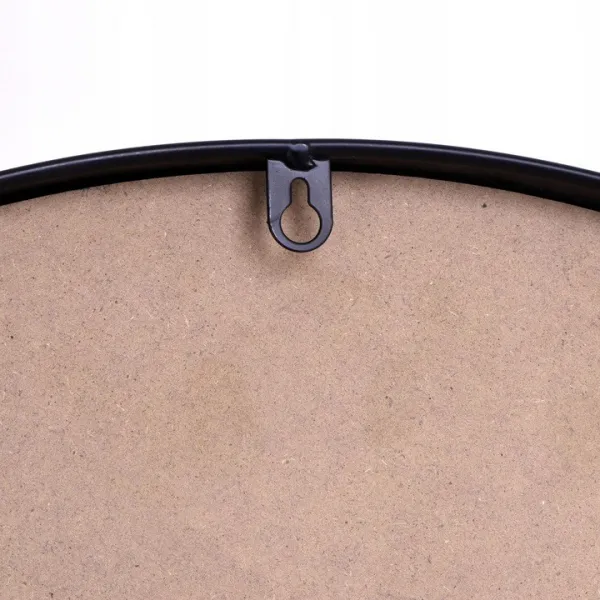 Moderné zrkadlo Sander 50 cm čierne