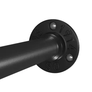SONGMICS Sada nástěnných věšáků Urdo 92 cm černá