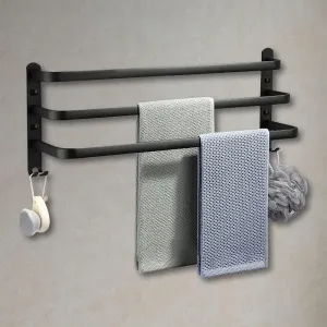 Vešiak Athos 30 cm čierny loft