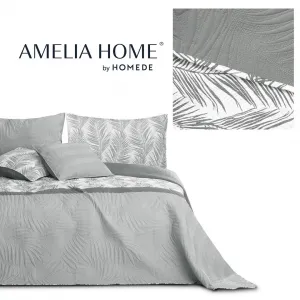 AmeliaHome Obojstranne prešívaný prehoz Bonaire 220x240 cm šedý, velikost 220x240