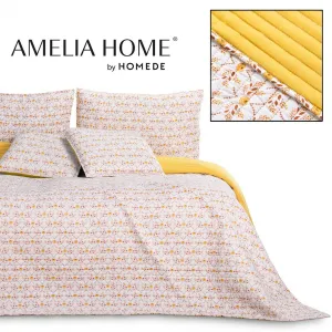AmeliaHome Obojstranný prehoz na posteľ Folky 220x240 cm viacfarebný, velikost 220x240