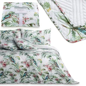 AmeliaHome Obojstranný prehoz na posteľ Kingfisher 200x220 cm viacfarebný, veľkosť 200x220