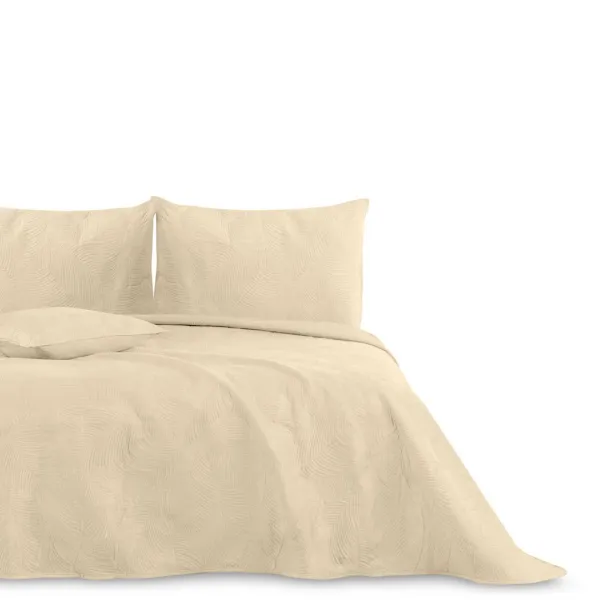 AmeliaHome Obojstranný prehoz Palsha 220x240 cm cappuccino, velikost 220x240
