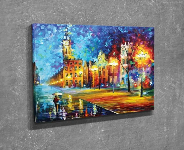 Wallity Obraz CLASSIFA 30x40 cm modrý/žltý