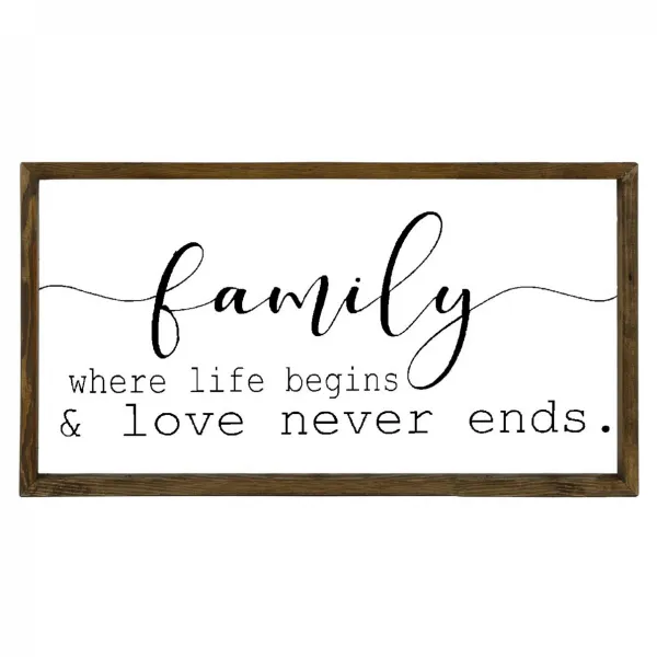 Hanah Home Obraz Family 25x50 cm
