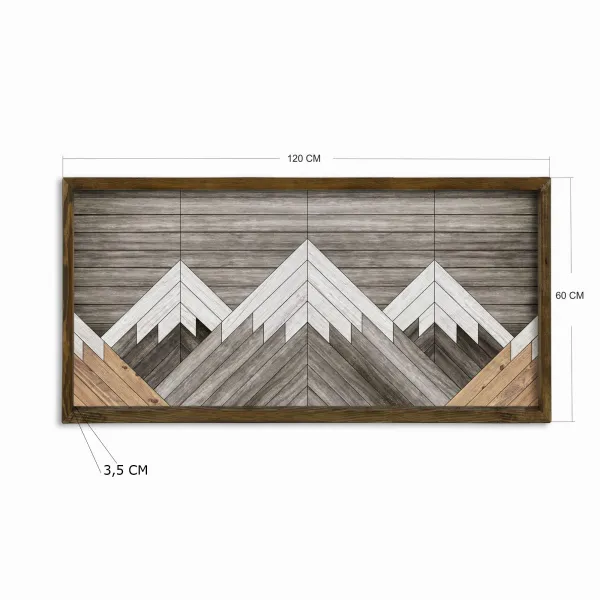Hanah Home Obraz Framed Hos 120x60 cm víacfarebný
