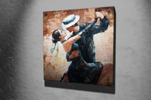 Wallity Obraz na plátne Dancers in love KC013 45x45 cm