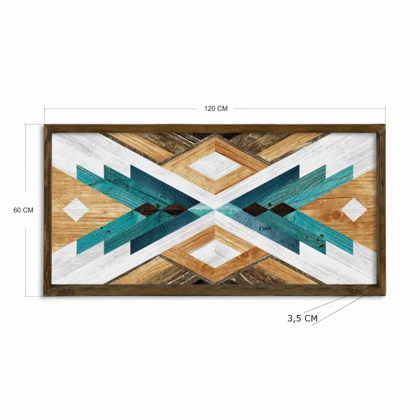 Hanah Home Obraz Framed 120x60 cm viacfarebný