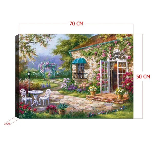 Wallity Obraz na plátne Dream garden 50x70 cm