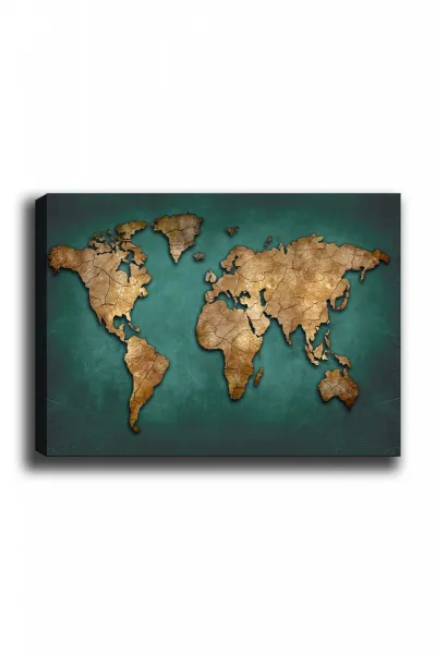 Hanah Home Obraz Mapa 70x100 cm